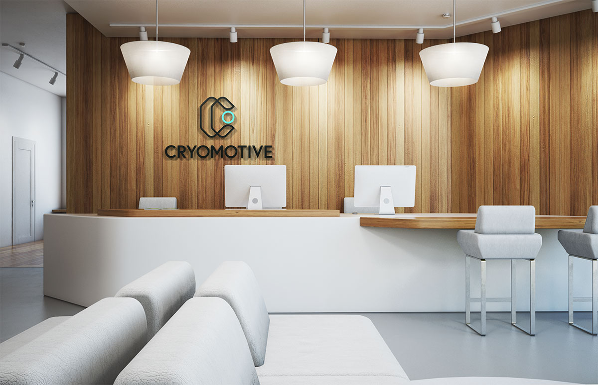 Cryomotive office interior